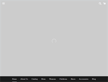 Tablet Screenshot of davidlucasclothing.com